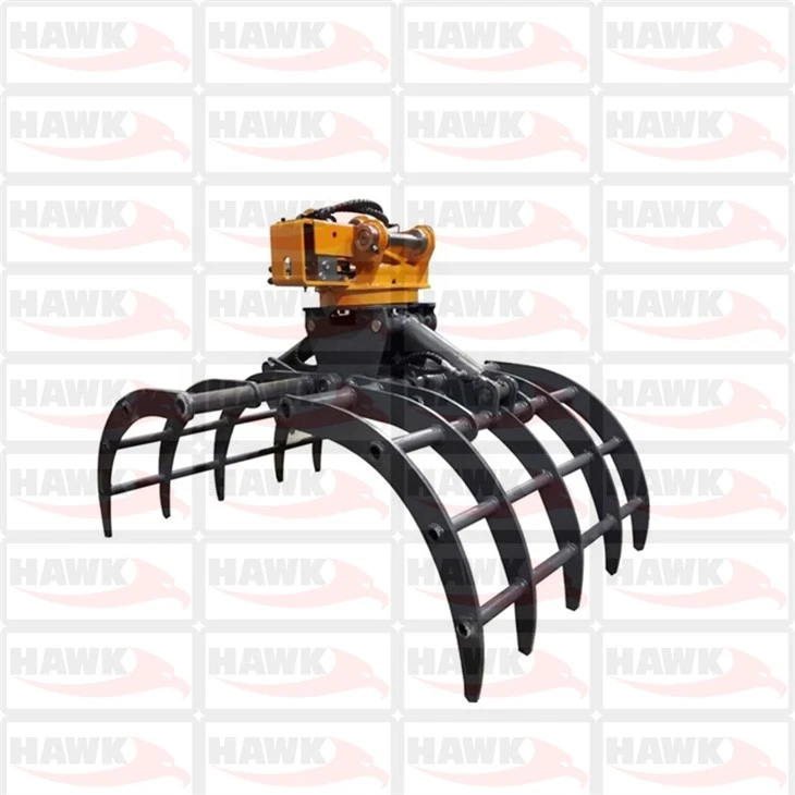 Hawk04 Hydraulic Grass Grapple