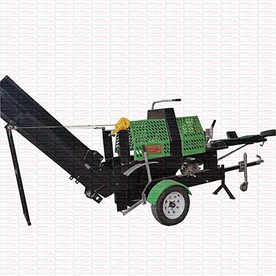 7-7Gasoline Engine Firewood Processor