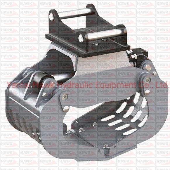 Rotating Demolition Grapple For Small Diggers